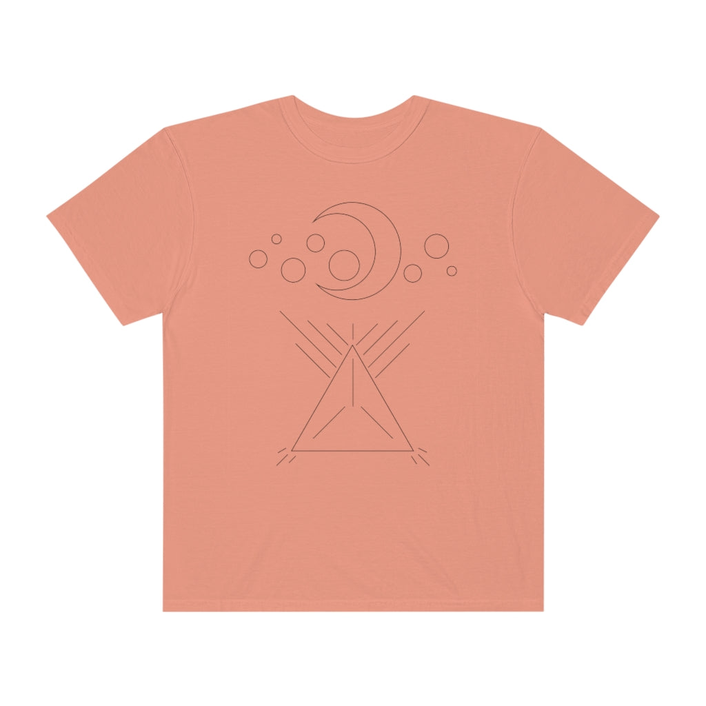 AZTEC SPACE: Comfort Colors®️ t-shirt in Terracotta