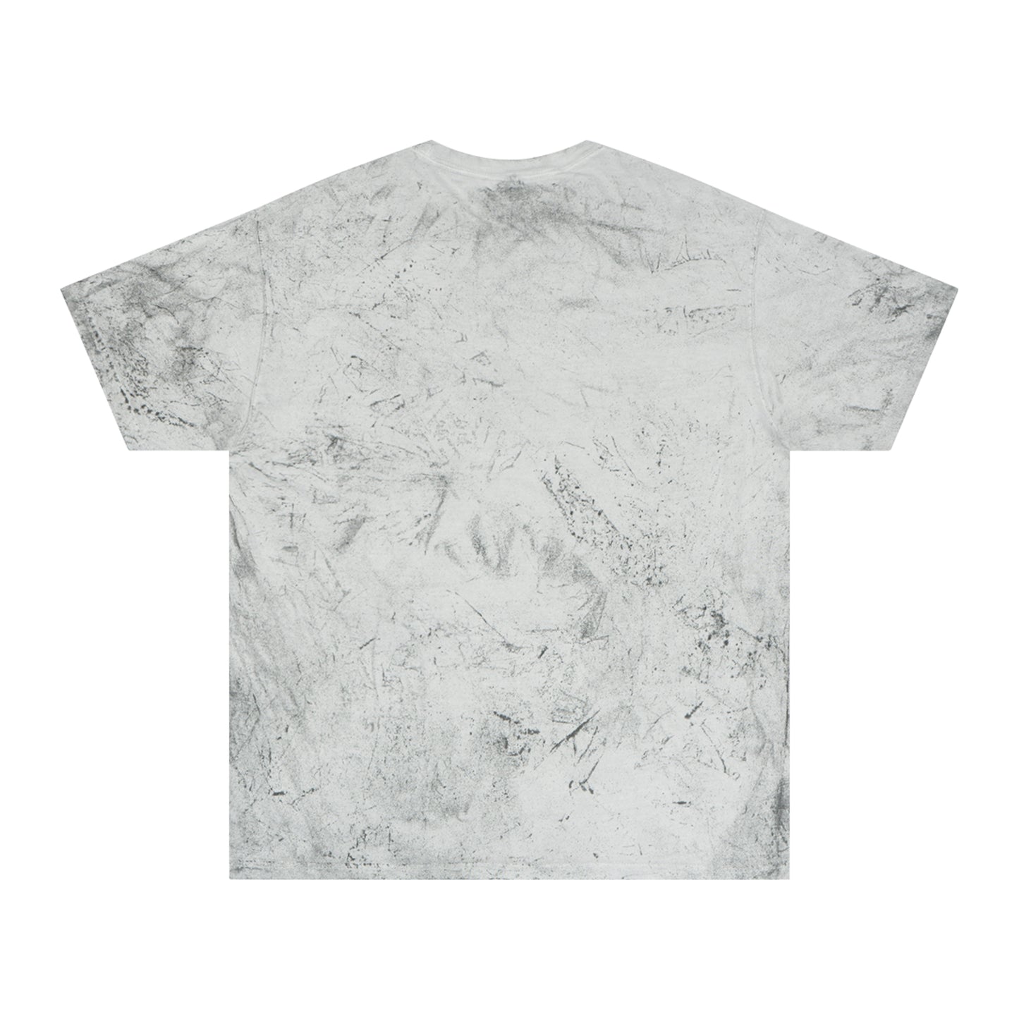 WEIRD VIBES: Color Blast t-shirt in Smoke