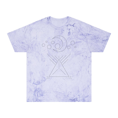 AZTEC SPACE: Color Blast t-shirt in Amethyst