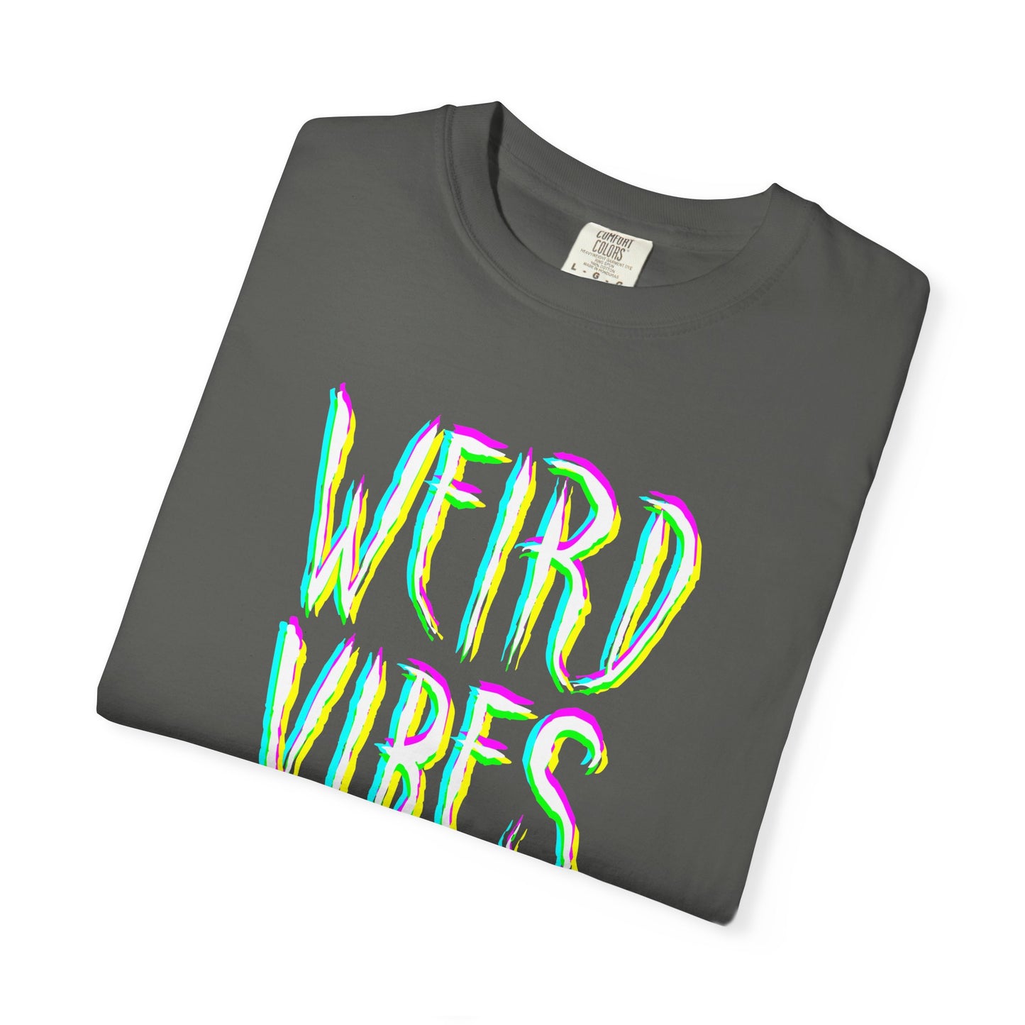 WEIRD VIBES: Comfort Colors®️ t-shirt in Pepper