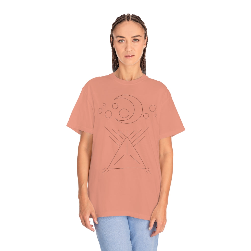 AZTEC SPACE: Comfort Colors®️ t-shirt in Terracotta