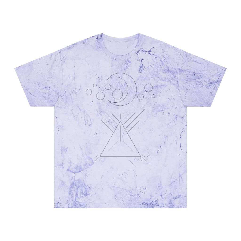 AZTEC SPACE: Color Blast t-shirt in Amethyst