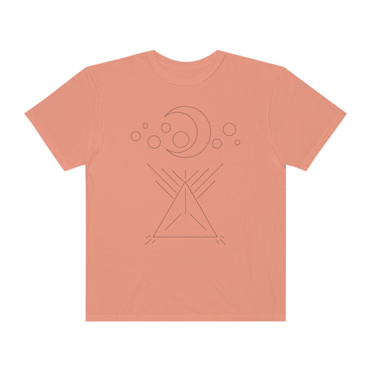 AZTEC SPACE: Comfort Colors®️ t-shirt in Terracotta