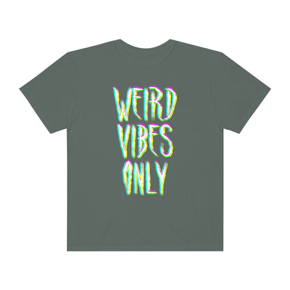 WEIRD VIBES: Comfort Colors®️ t-shirt in Pepper